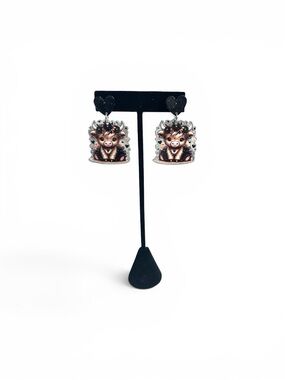 Beautiful Cow Small Stud Earrings